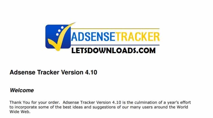 Adsense Tracker Script Free Download