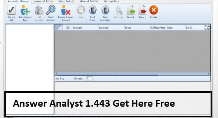 Answer Analyst 1.443 Get Here Free
