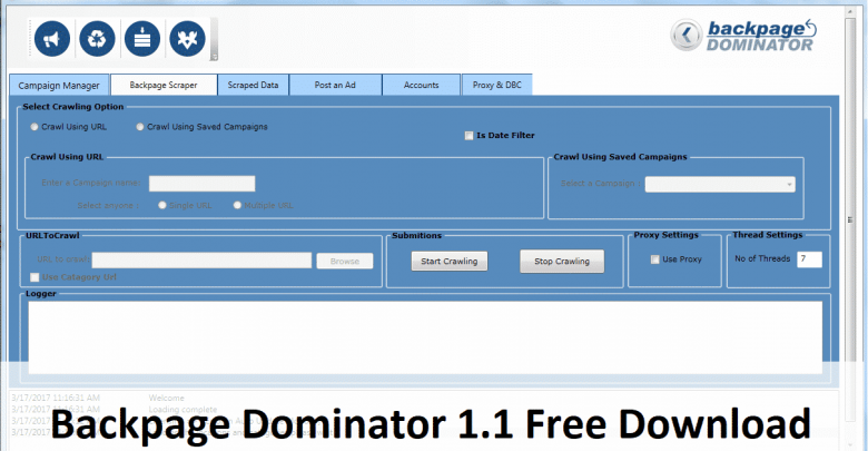 Backpage Dominator 1.1 Free Download