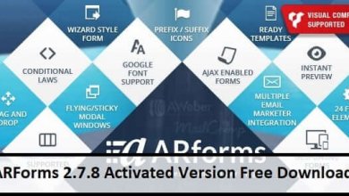 ARForms 2.7.8 Activated Version Free Download