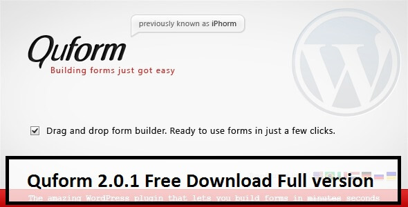 Quform 2.0.1 Free Download Full version