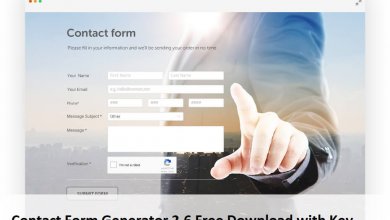 Contact Form Generator 2.6 Free Download with Key