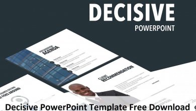 Decisive PowerPoint Template Free Download