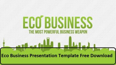 Eco Business Presentation Template Free Download