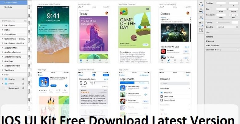 IOS UI Kit Free Download Latest Version