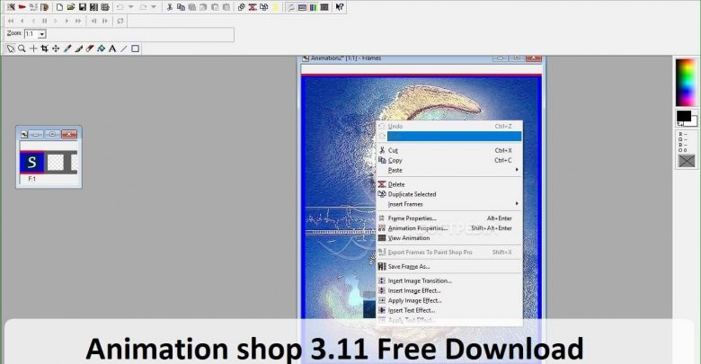 Animation shop 3.11 Free Download