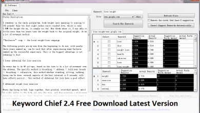Keyword Chief 2.4 Free Download Latest Version