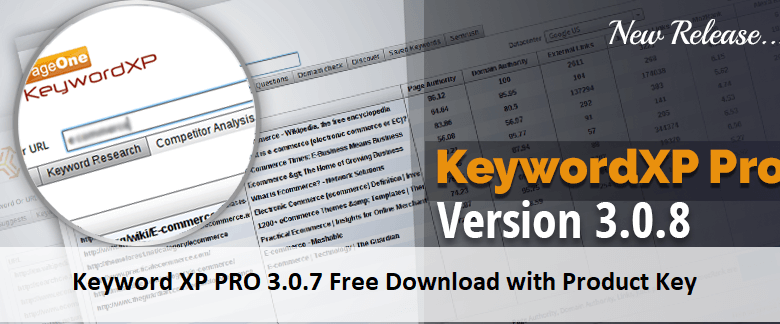 Keyword XP PRO 3.0.7 Free Download with Product Key