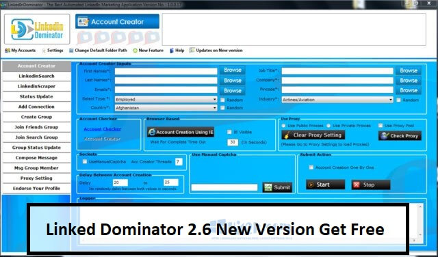 Linked Dominator 2.6 New Version Get Free