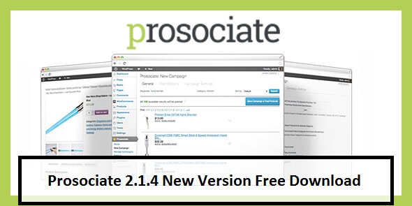 Prosociate 2.1.4 New Version Free Download
