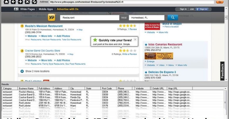 Yellow Pages Spider 3.47 Free Download Latest Version