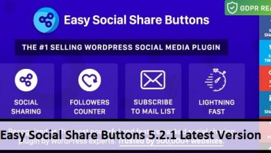 Easy Social Share Buttons 5.2.1 Latest Version