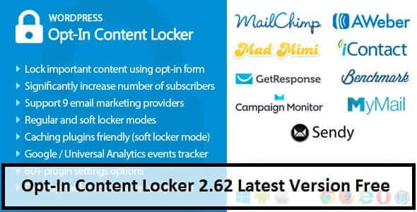 Opt-In Content Locker 2.62 Latest Version Free Download
