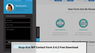 Ninja Kick WP Contact Form 3.4.2