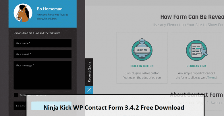 Ninja Kick WP Contact Form 3.4.2