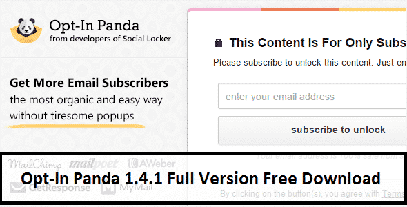 Opt-In Panda 1.4.1 Full Version Free Download