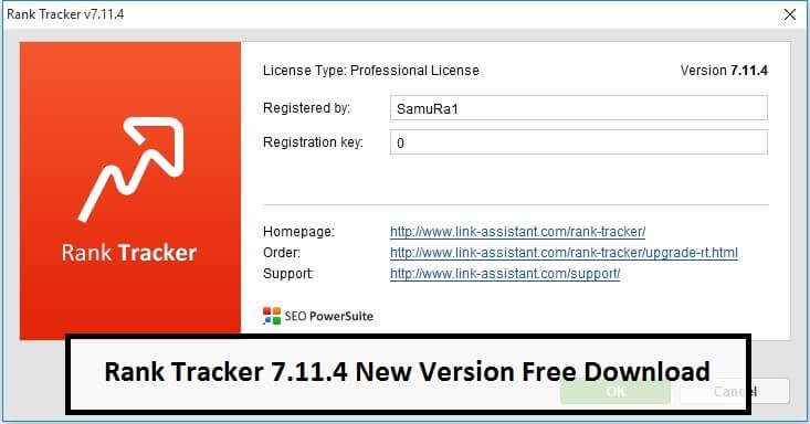 Rank Tracker 7.11.4 New Version Free Download