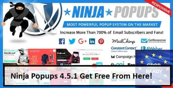 Ninja Popups 4.5.1 Get Free From Here!