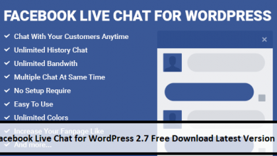 Facebook Live Chat for WordPress 2.7 Free Download Latest Version