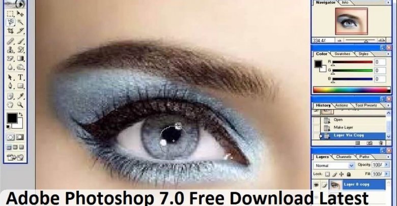 Adobe Photoshop 7.0 Free Download Latest Version