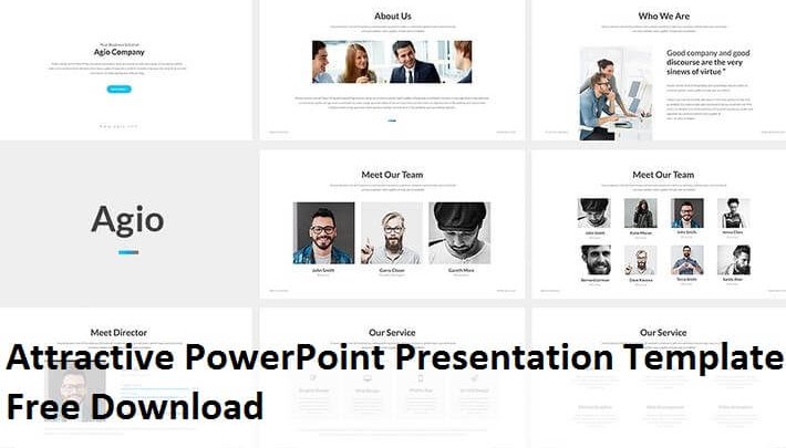 Attractive PowerPoint Presentation Template Free Download