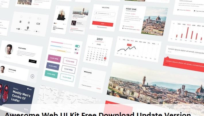 Awesome Web UI Kit Free Download Update Version