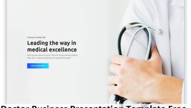 Doctor Business Presentation Template Free Download
