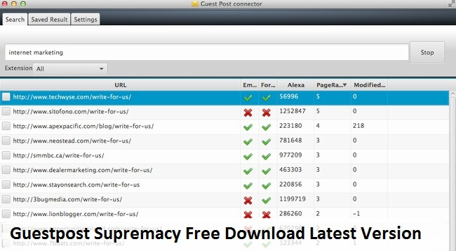 Guestpost Supremacy Free Download Latest Version