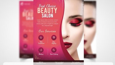 Health & Beauty PSD Template Free Download