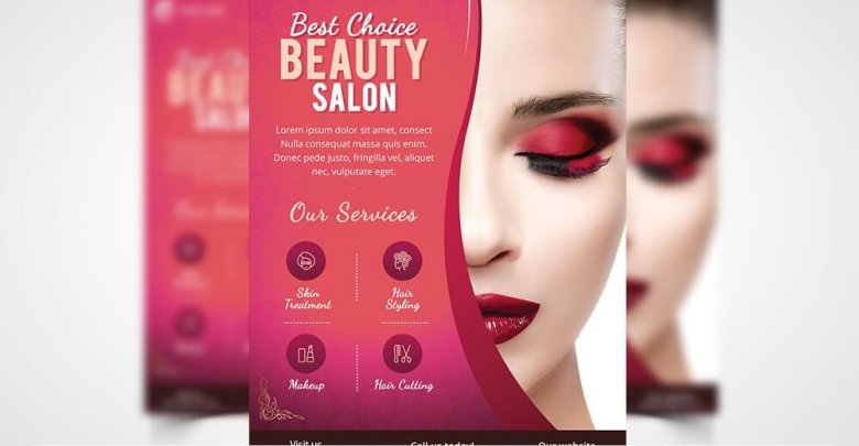 Health & Beauty PSD Template Free Download