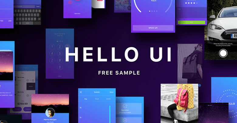 Hello iOS Apps UI Kit Free Download Latest Version