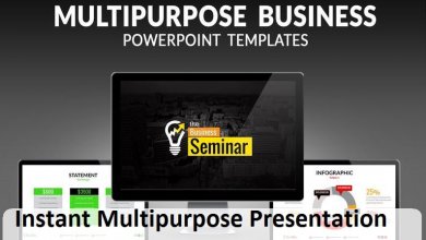 Instant Multipurpose Presentation Template Free Download
