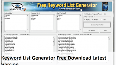 Keyword List Generator Free Download Latest Version