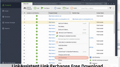 LinkAssistant Link Exchange Free Download