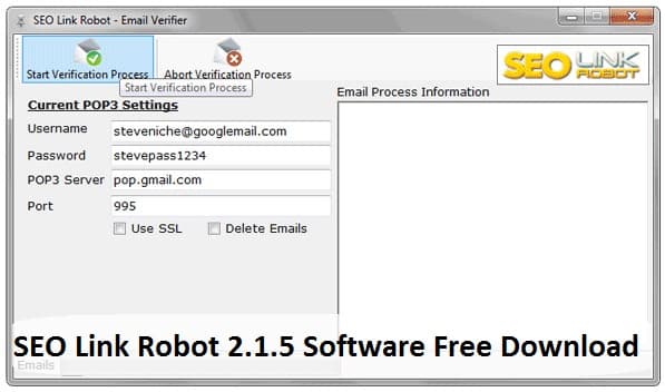 SEO Link Robot 2.1.5 Software Free Download