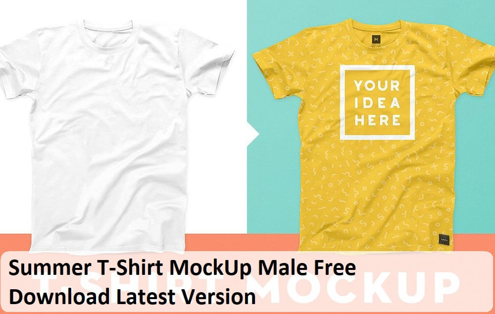 Download Summer T-Shirt MockUp Male Free Download Latest Version