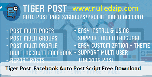 Tiger Post Facebook Auto Post Script Free Download
