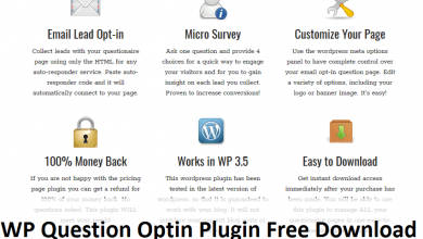 WP Question Optin Plugin Free Download