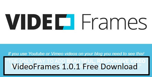 VideoFrames 1.0.1 Free Download