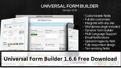 Universal Form Builder 1.6.6 Free Download