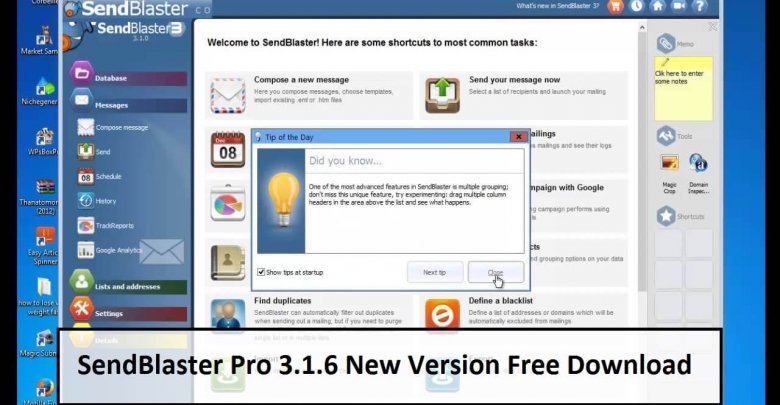 SendBlaster Pro 3.1.6 New Version Free Download