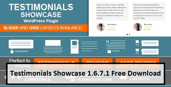 Testimonials Showcase WordPress plugin v1.9.4 Free Download