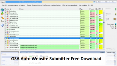 GSA Auto Website Submitter Free Download