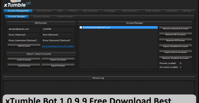 xTumble Bot 1.0.9.9 Free Download Best Version