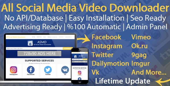 All Social Media Video Downloader v6.0