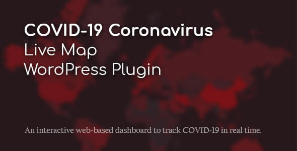 COVID-19 CORONAVIRUS – LIVE MAP WORDPRESS PLUGIN V2.1.6