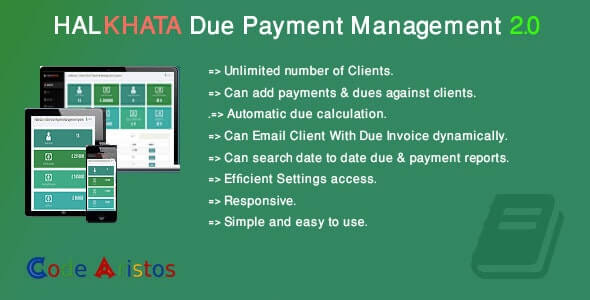 Halkhata v2.0 - Due Payment Management