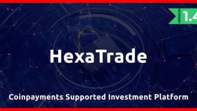 HeXaTrade v1.4 - Coinpayments Support Investment Platform