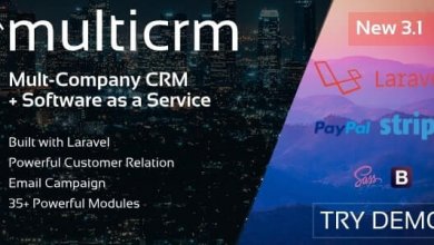 Multicrm v3.1.5 - Multipurpose Powerful Open Source CRM. Customer Relation , Email Campaign