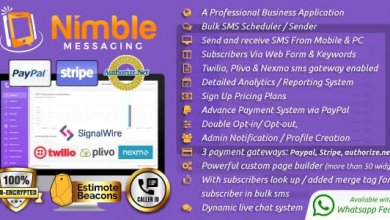 Nimble Messaging v1.5.1 - Professional SMS Marketing Application For Business